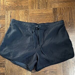 Catalina Black Drawstring Shorts